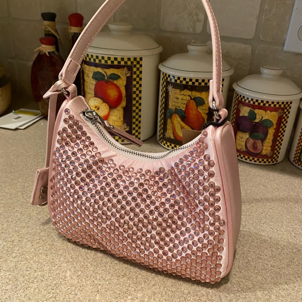 Steve Madden Rhinestone BDarling Shoulder Bag